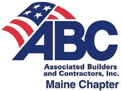 Logo for Associated Builders and Contractors, Maine Chapter, business parter with Malloy Construction, Inc.