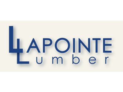 Logo for Lapointe Lumber, business parter with Malloy Construction, Inc.